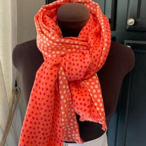 NWT Vera Bradley Reversible Polka Dot Scarf